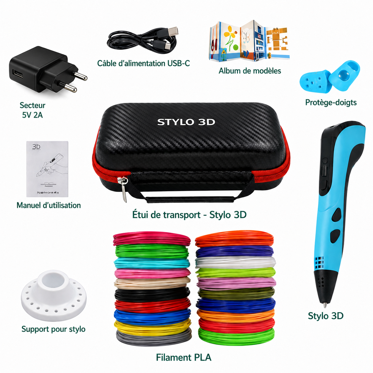 Stylo 3D ENFANTS