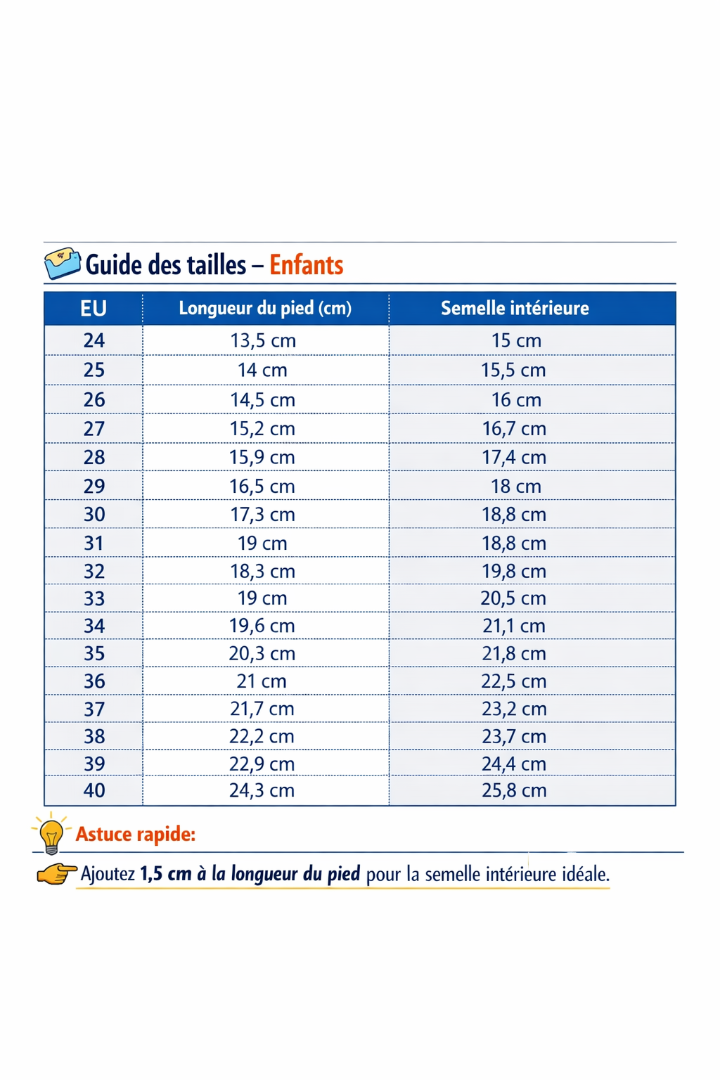 Chaussures polyvalentes enfant mixte